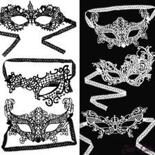 Spitzenmaske Maske Spitze Augenmaske Venezianisch Gothic Karneval Kostüm 