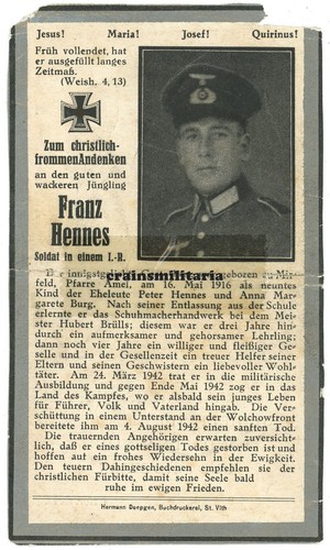 Orig sterbebild id - sterbebild, 11.id
