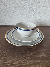 Sammeltasse 3tlg. Gedeck Blaue