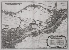 Moosburg an der Isar LK Freising Oberbayern Bayern Kupferstich Merian 1650
