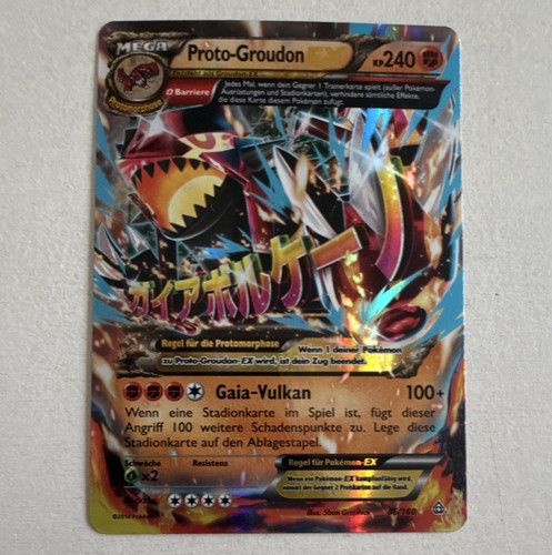 Proto groudon mega - proto-groudon-ex,
