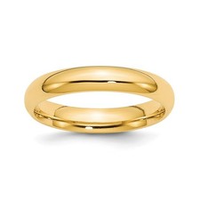 14k Gelbgold Unisex Standard