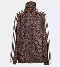 Adidas Crop-Top LEOPARD FIREBIRD OVERSIZED ORIGINALS JACKE Gr L 42/44