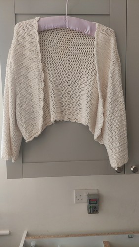 Häkelbolero weste größe - häkelbolero/weste,