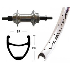 Winora H-Rad 26x1.9Schr.ZKR