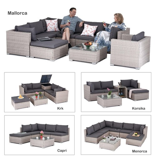 Gartenmöbel rattan polyrattan - gartenmöbel,