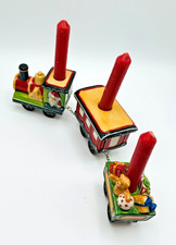 Sehr Selten Villeroy & Boch Weihnachten Zug Kerzenhalter Nostalgic Light Bär Lok