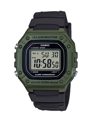 Casio armbanduhr 218h 3avef - armbanduhr, w-218h-3avef