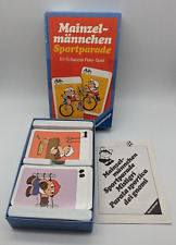 Kartenspiel Mainzelmännchen Sportparade Ravensburger 1983 vollständig