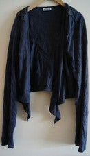 Street one Bolerojacke grau hinten mit schöner Spitze Gr.44 Crashoptik wie neu