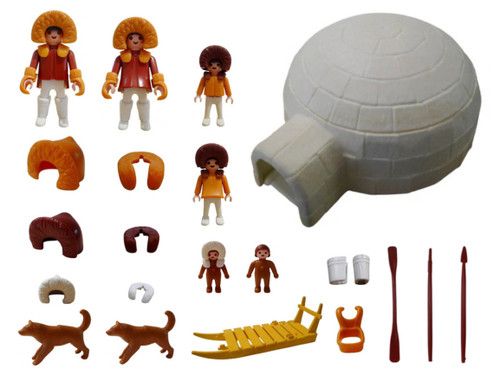Playmobil 3465 3466 - , eskimos