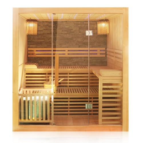 Finnische traditionelle sauna - finnische,