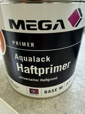 5 Liter Mega  Aqualack Haftprimer Primer Haftgrund universell Grundierung Weiß