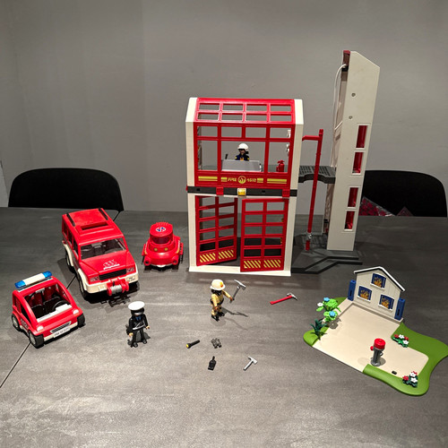 Playmobil feuerwehrstation - playmobil,