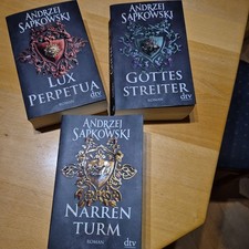 3 x Bücher von Andrzej Sapkowski ROMAN