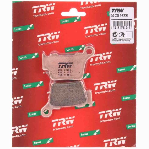 Bremsbacken mcb 743 - bremsbacken, si