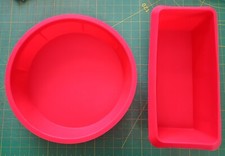 Silikonbackform Brotbackform Kastenform Rundform Backform