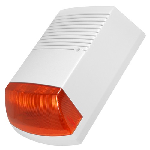 Solar attrappe alarmsirene - attrappe,