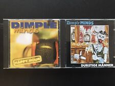 2 CDs :   DIMPLE  MINDS   -  Happy Hour   +  Durstige Männer ,Rock , Heavy Metal