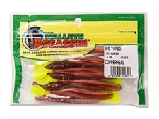 4"  Bass Assassin Walleye