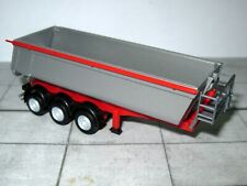 Herpa 077026 - Kippauflieger - Schmitz Cargobull Stahlmulde - 3-achs - silber