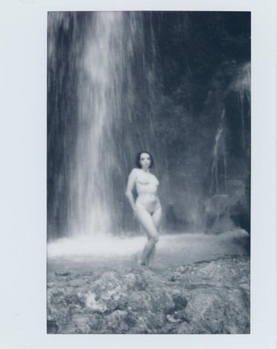 Original art nude polaroid - art,