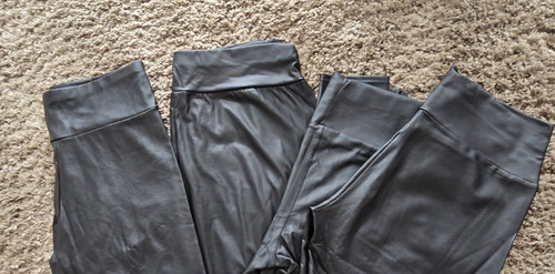 Kunstlederhosen jeggings - 4, kunstlederhosen,