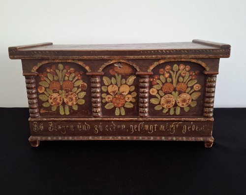 Antike holzkiste schatulle - antike,