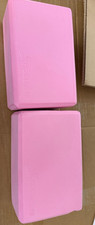 OP-0120  Yoga-Blöcke aus Schaumstoff stabil für Damen  rosa für Training B-WARE