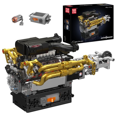Mould king 10224 v12 engine - 10224,