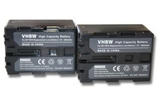 2x Akku für Sony DCR-PC120E DCR-PC115 DCR-PC120BT DCR-PC330 DCR-PC110 2000mAh