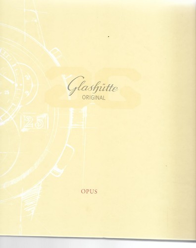 Glashütte original opus 2005 - glashütte,