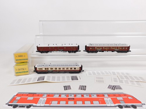 Minitrix spur konvolut wagen - spur,