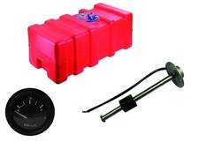 Kraftstofftank mit Anzeige & Tauchrohrgeber Tankset Bootstank Benzintank NEU TOP