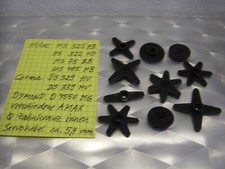 10 Servohebel / Servoscheiben, Hitec-DYMOND-Corona-AMAX, D-Zahnkranz ca. 5 ,4 mm