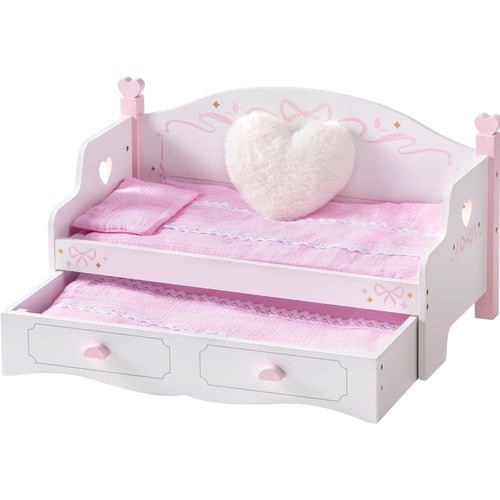 Puppenbett holz puppen sofa - holz, puppen-sofa
