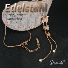 Halskette Edelstahl vergoldet