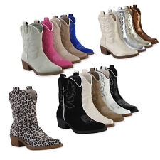 Damen Stiefeletten Cowboy