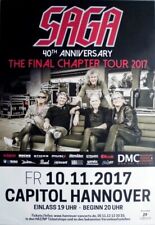 SAGA - 2017 - Plakat - Live In Concert - Final Chapter Tour - Poster - Hannover