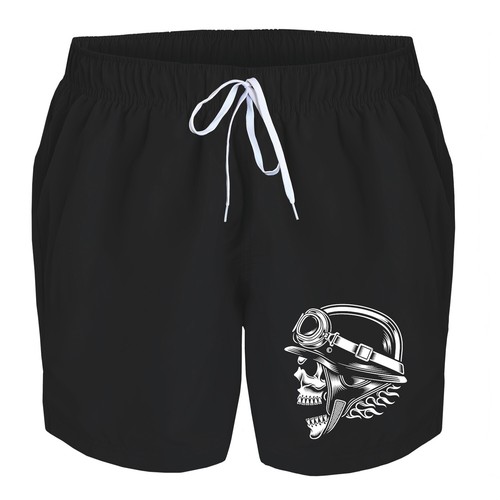 Badehose herren totenkopf - badehose,