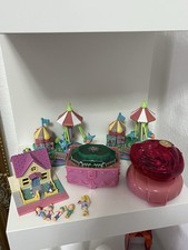 Polly Pocket Bluebird Konvolut Sammlung Vintage Dosen Freizeitpark 90er 80er