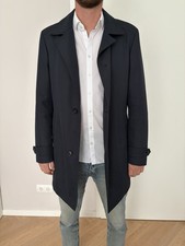 HUGO BOSS Herrenmantel – Gr. 98 blau – Klassisch & Elegant – Sehr guter Zustand