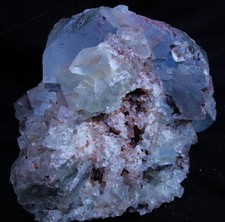 Fluorit  (10x9x8cm): Hesselbach-Ödsbach, Oberkirch, Schwarzwald