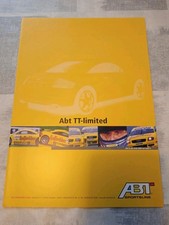 Audi TT (8N) Abt TT-limited + DTM Edition Prospekte