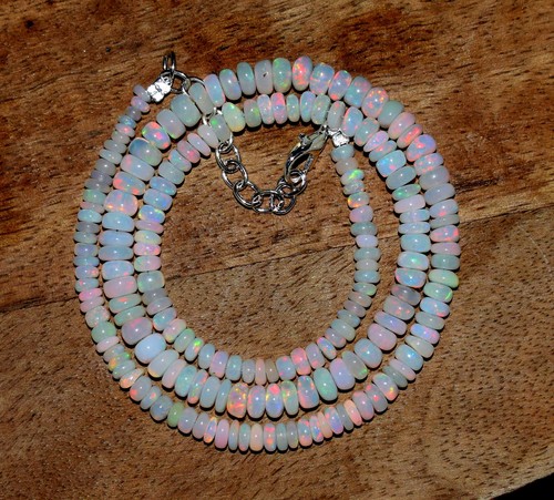 äthiopischer opal perlen - 16",