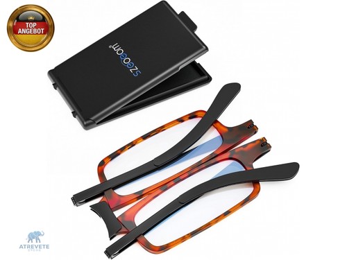 Ultra dünn faltbar lesebrille - dünn,