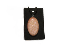 Goldfluss Sonnenstein Cabochon Anhänger Nr. 491