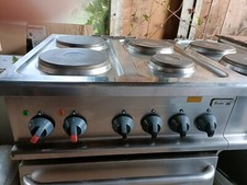 Gastroherd, Gastronomie Herd mit Backofen von  Roeder CONFORME AL D.M.13-4-1989