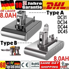 8000mAh Akku Für Dyson DC31 DC34 DC35 DC44 Animal  Ersatzakku Typ A/B Sony Cell