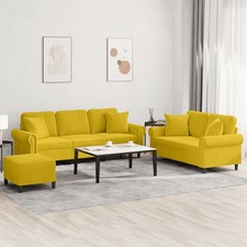 Sofagarnitur mit Kissen Sofa